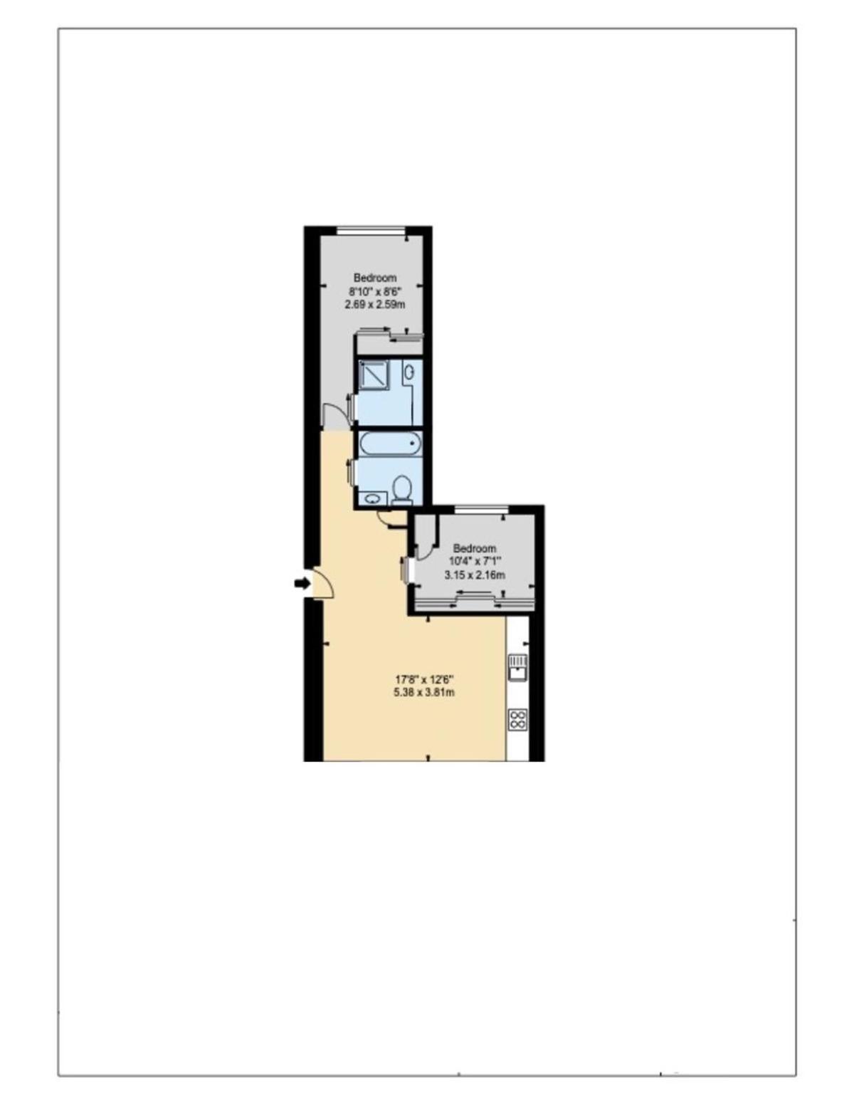 Modern 2Bd Apartment With Ac And Harrods View London