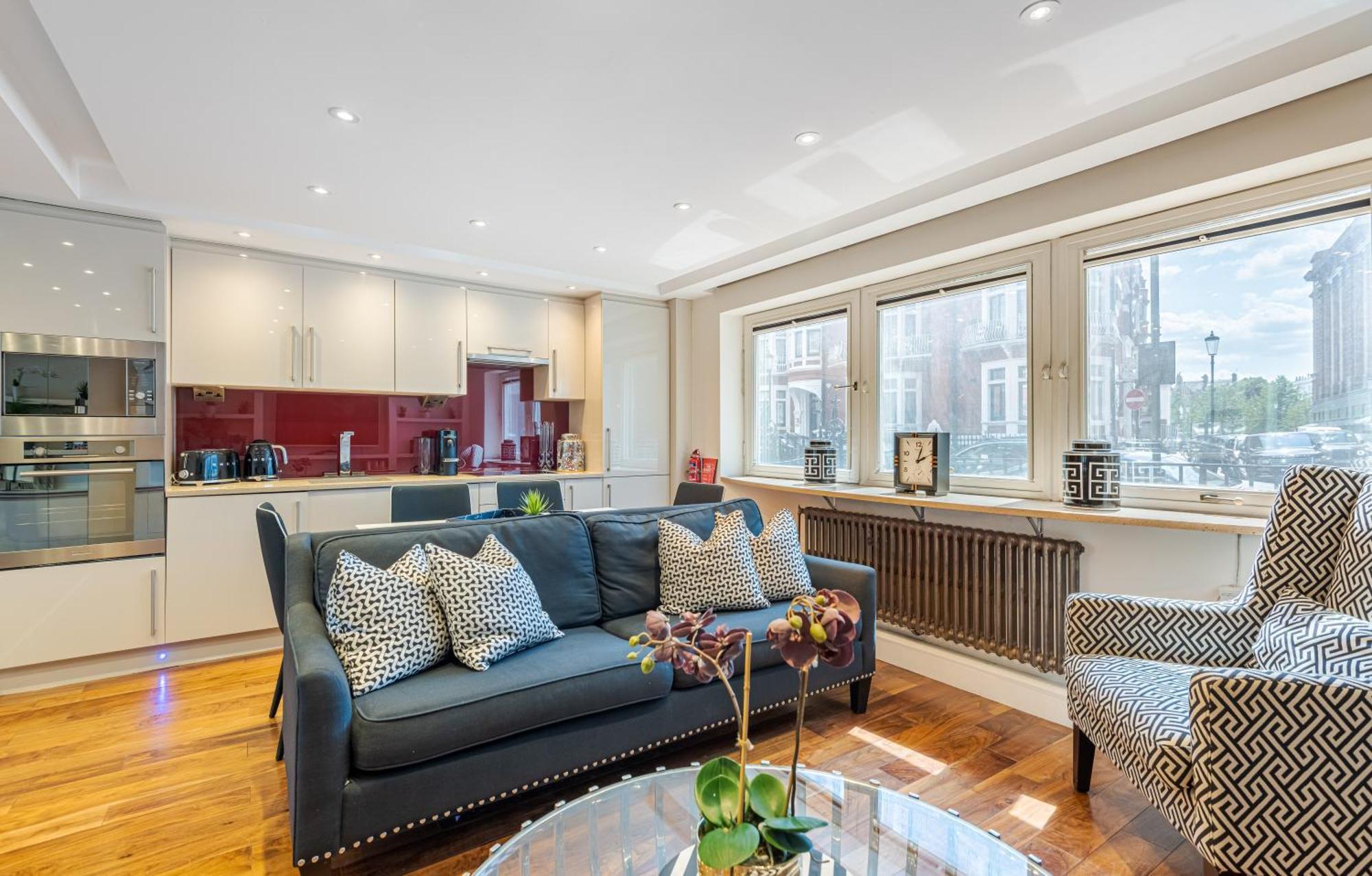 Apartment Modern 2Bd Apartment With Ac And Harrods View