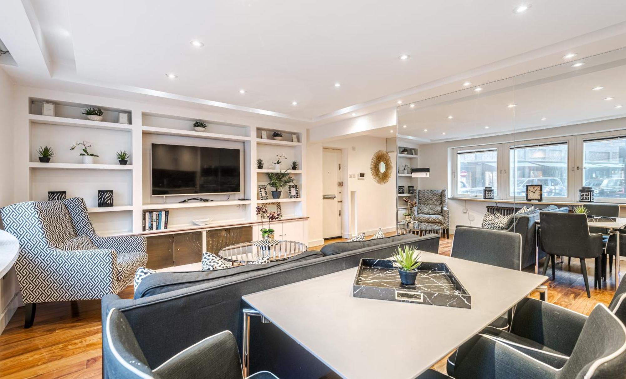 Modern 2Bd Apartment With Ac And Harrods View Apartment London