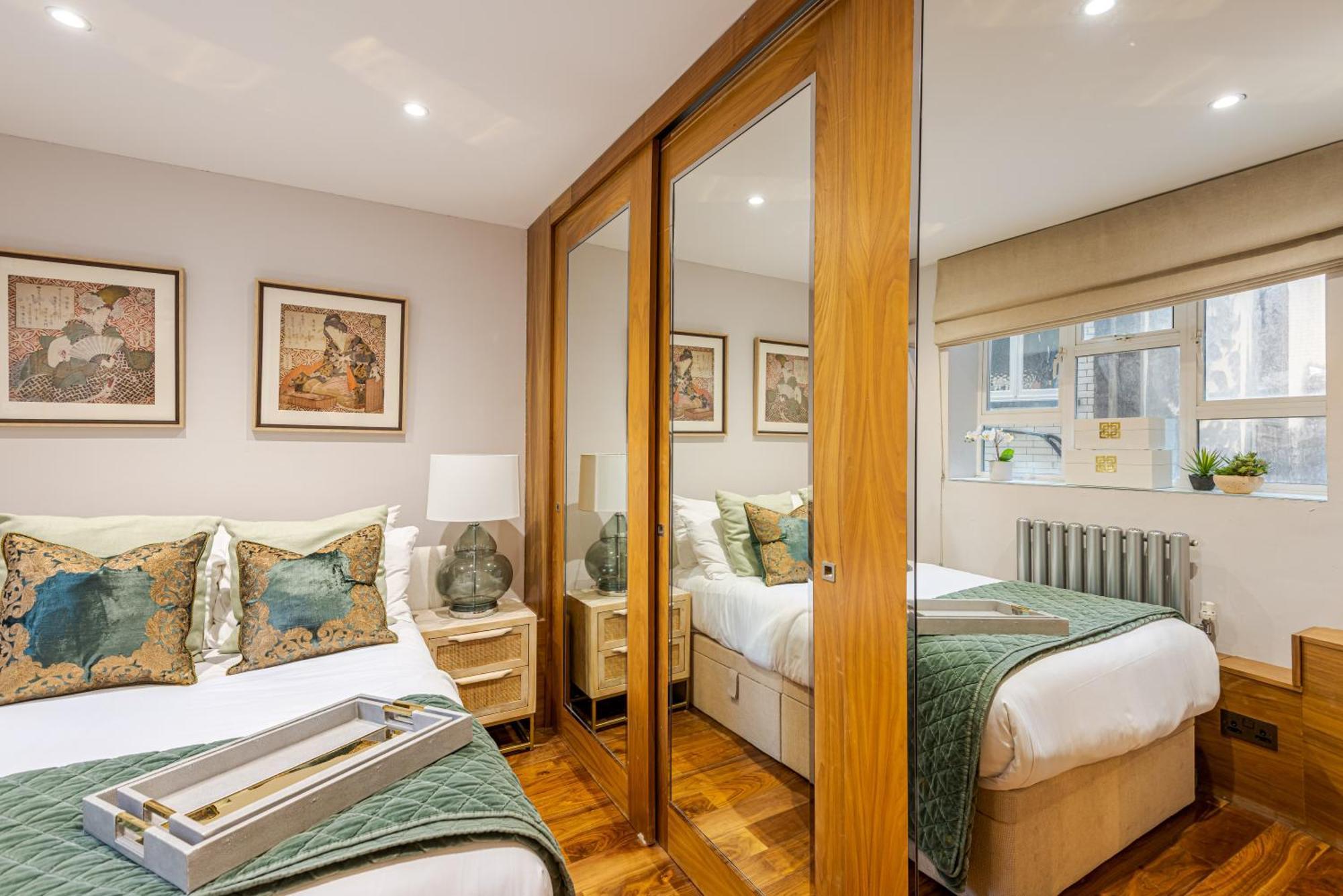 Modern 2Bd Apartment With Ac And Harrods View Apartment